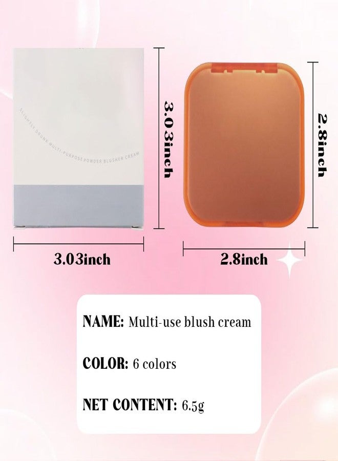 HHLTOH Lavender Cream Blush on Face for Women Cheeks Makeup Palettes, Purple Matte Single Creamy Blushes for Cheek and Contour Highlighter Make up Palette, Natural, Vegan & Cruelty-Free, #03 - Image 5
